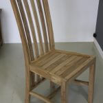 houten teak stoel
