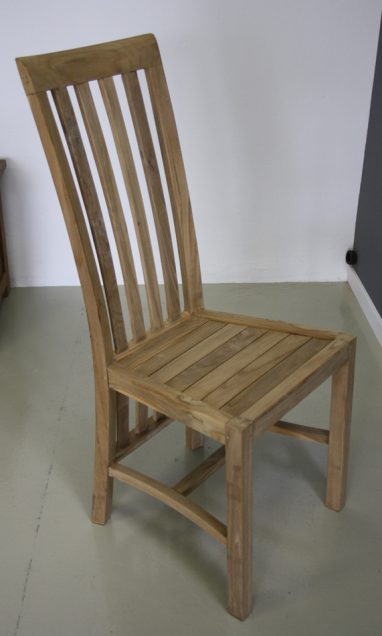 houten teak stoel