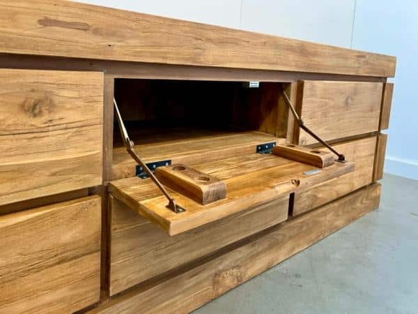 Modern tv-meubel met klep - Afbeelding 6