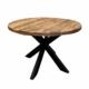 ronde tafel dakota met stalen poot