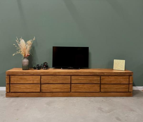 Modern tv-meubel met klep - Afbeelding 8